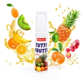 Гель-смазка Tutti-frutti со вкусом тропических фруктов - 30 гр. - Биоритм - купить с доставкой в Камышине