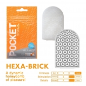 Карманный мастурбатор HEXA-BRICK - Tenga - в Камышине купить с доставкой