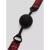 Кляп-шар на двусторонних ремешках Reversible Silicone Ball Gag - Fifty Shades of Grey - купить с доставкой в Камышине