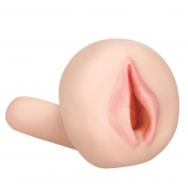 Мастурбатор-вагина с вибрацией REALSTUFF YOUNG   TIGHT - Dream Toys - в Камышине купить с доставкой