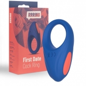 Синее эрекционное кольцо RRRING First Date Cock Ring - FeelzToys - в Камышине купить с доставкой