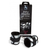 Серо-черные наручники Totally His - Fifty Shades of Grey - купить с доставкой в Камышине