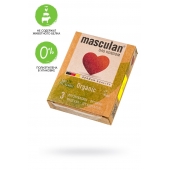 Экологически чистые презервативы Masculan Organic - 3 шт. - Masculan - купить с доставкой в Камышине