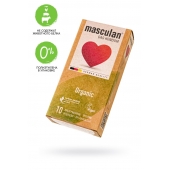 Экологически чистые презервативы Masculan Organic - 10 шт. - Masculan - купить с доставкой в Камышине