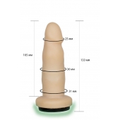 Телесная насадка Harness - 13,3 см. - LOVETOY (А-Полимер) - купить с доставкой в Камышине