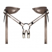 Бронзовый пояс для насадок Desirous Harness - Strap-on-me - купить с доставкой в Камышине