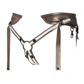 Бронзовый пояс для насадок Desirous Harness - Strap-on-me - купить с доставкой в Камышине