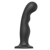 Черная насадка Strap-On-Me Dildo Plug P G size XXL - Strap-on-me - купить с доставкой в Камышине
