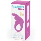 Фиолетовое эрекционное виброкольцо Happy Rabbit Rechargeable Rabbit Cock Ring - Happy Rabbit - в Камышине купить с доставкой