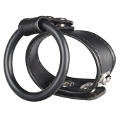 Двойное кольцо выносливости на пенис DUAL STAMINA RING - BlueLine - в Камышине купить с доставкой