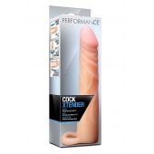 Телесная насадка на пенис Cock Xtender - 17,7 см. - Blush Novelties - в Камышине купить с доставкой