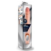 Телесная насадка на пенис 10 Inch Cock Sheath Extender - 25 см. - Blush Novelties - в Камышине купить с доставкой