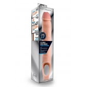 Телесная насадка на пенис 11.5 Inch Cock Sheath Penis Extender - 29,2 см. - Blush Novelties - в Камышине купить с доставкой