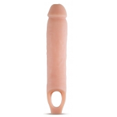 Телесная насадка на пенис 11.5 Inch Cock Sheath Penis Extender - 29,2 см. - Blush Novelties - в Камышине купить с доставкой