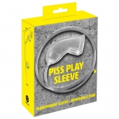 Прозрачная насадка на пенис Piss Play Sleeve для игр с мочеиспусканием - Orion - купить с доставкой в Камышине