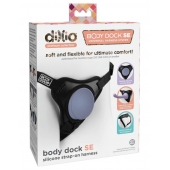 Черные трусики для страпона Body Dock SE на регулируемых ремнях - Pipedream - купить с доставкой в Камышине