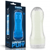Светящийся в темноте мастурбатор Lumino Play Masturbator Pocketed - Lovetoy - в Камышине купить с доставкой