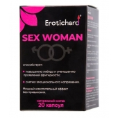Капсулы для женщин Erotichard sex woman - 20 капсул (0,370 гр.) - Erotic Hard - купить с доставкой в Камышине