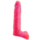 Розовая насадка-фаллос для трусиков Harness - 16,5 см. - LOVETOY (А-Полимер) - купить с доставкой в Камышине