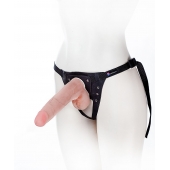 Фаллоимитатор на поясе Harness - 22,5 см. - LOVETOY (А-Полимер) - купить с доставкой в Камышине