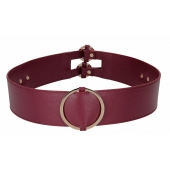Бордовый ремень Halo Waist Belt - размер L-XL - Shots Media BV - купить с доставкой в Камышине