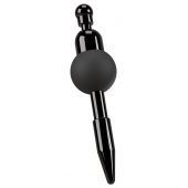 Черный уретральный вибростимулятор Vibrating Penis Plug - Orion - купить с доставкой в Камышине