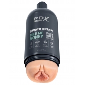 Телесный мастурбатор-вагина Shower Therapy Milk Me Honey - Pipedream - в Камышине купить с доставкой