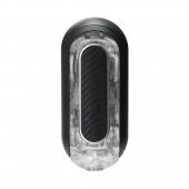 Черный мастурбатор Tenga Flip Zero Gravity с вибрацией - Tenga - в Камышине купить с доставкой
