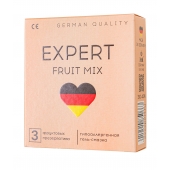 Ароматизированные презервативы EXPERT Fruit Mix - 3 шт. - Expert - купить с доставкой в Камышине