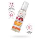 Съедобная гель-смазка Yovee «Двойной соблазн» с Д-пантенолом и вкусом клубники и дыни - 100 мл. - ToyFa - купить с доставкой в Камышине