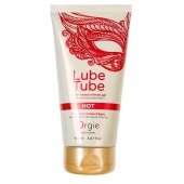 Интимный гель на водной основе Lube Tube Hot с разогревающим эффектом - 150 мл. - ORGIE - купить с доставкой в Камышине