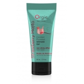 Съедобный интимный гель Orgie Lube Tube Cocktail Strawberry Mojito - 50 мл. - ORGIE - купить с доставкой в Камышине