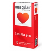 Презервативы Masculan Sensitive plus - 10 шт. - Masculan - купить с доставкой в Камышине