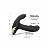 Черный вибромассажер простаты Multi P-Joy с 3 моторами - Dorcel - в Камышине купить с доставкой