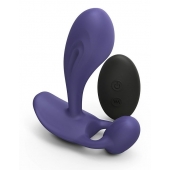 Темно-синий вибромассажер Witty P G Vibrator with Remote Control - Love to Love - в Камышине купить с доставкой