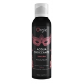 Хрустящая пенка для массажа Orgie Acqua Croccante Sakura с ароматом сакуры - 150 мл. - ORGIE - купить с доставкой в Камышине