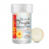Интимный гель Esferas do Dragao Hot Ball с охлаждающе-разогревающим эффектом (2 шарика по 3 гр.) - HotFlowers - купить с доставкой в Камышине