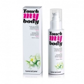 Силиконовый лубрикант 2-в-1 Touch My Body с ароматом моной - 100 мл. - Love to Love - купить с доставкой в Камышине