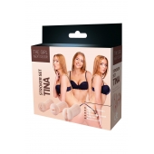 Набор из 3 мастурбаторов The Girl Next Door Tina - Dream Toys - в Камышине купить с доставкой