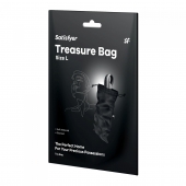 Черный мешочек для хранения игрушек Treasure Bag L - Satisfyer - купить с доставкой в Камышине