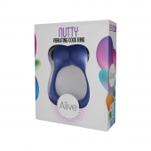 Синее эрекционное виброкольцо Nutty - Adrien Lastic - в Камышине купить с доставкой