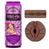 Коричневый мастурбатор-вагина Pleasure Brew Masturbator-Wild Ale в банке - Lovetoy - в Камышине купить с доставкой