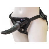 Комплект из трусиков Harness и двух насадок - 20,5 и 18 см. - LOVETOY (А-Полимер) - купить с доставкой в Камышине