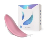 Розовый вибростимулятор Panty Vibrator для ношения в трусиках - I-MOON