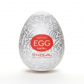 Мастурбатор-яйцо Keith Haring EGG PARTY - Tenga - в Камышине купить с доставкой