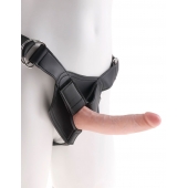 Страпон на виниловых трусиках Strap-on Harness Cock - 17,8 см. - Pipedream - купить с доставкой в Камышине