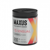 Анатомические презервативы MAXUS Sensual - 15 шт. - Maxus - купить с доставкой в Камышине
