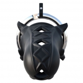 Черный замок верности Extreme Silicone Cock Blocker - Pipedream - купить с доставкой в Камышине