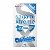 Презервативы Sagami Xtreme Ultrasafe с двойным количеством смазки - 10 шт. - Sagami - купить с доставкой в Камышине