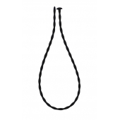 Черный уретральный массажер Glide Small - 30 см. - Lola Games - купить с доставкой в Камышине